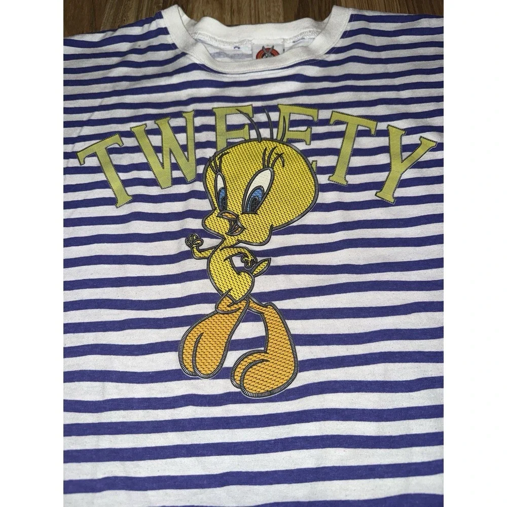 Tweety Bird Vintage VTG 1997 T-Shirt Graphic Tee Shirt Looney Tunes‎ EUC